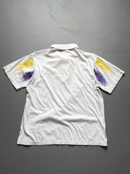 Sergio Tacchini 80s Polo Shirt Medium