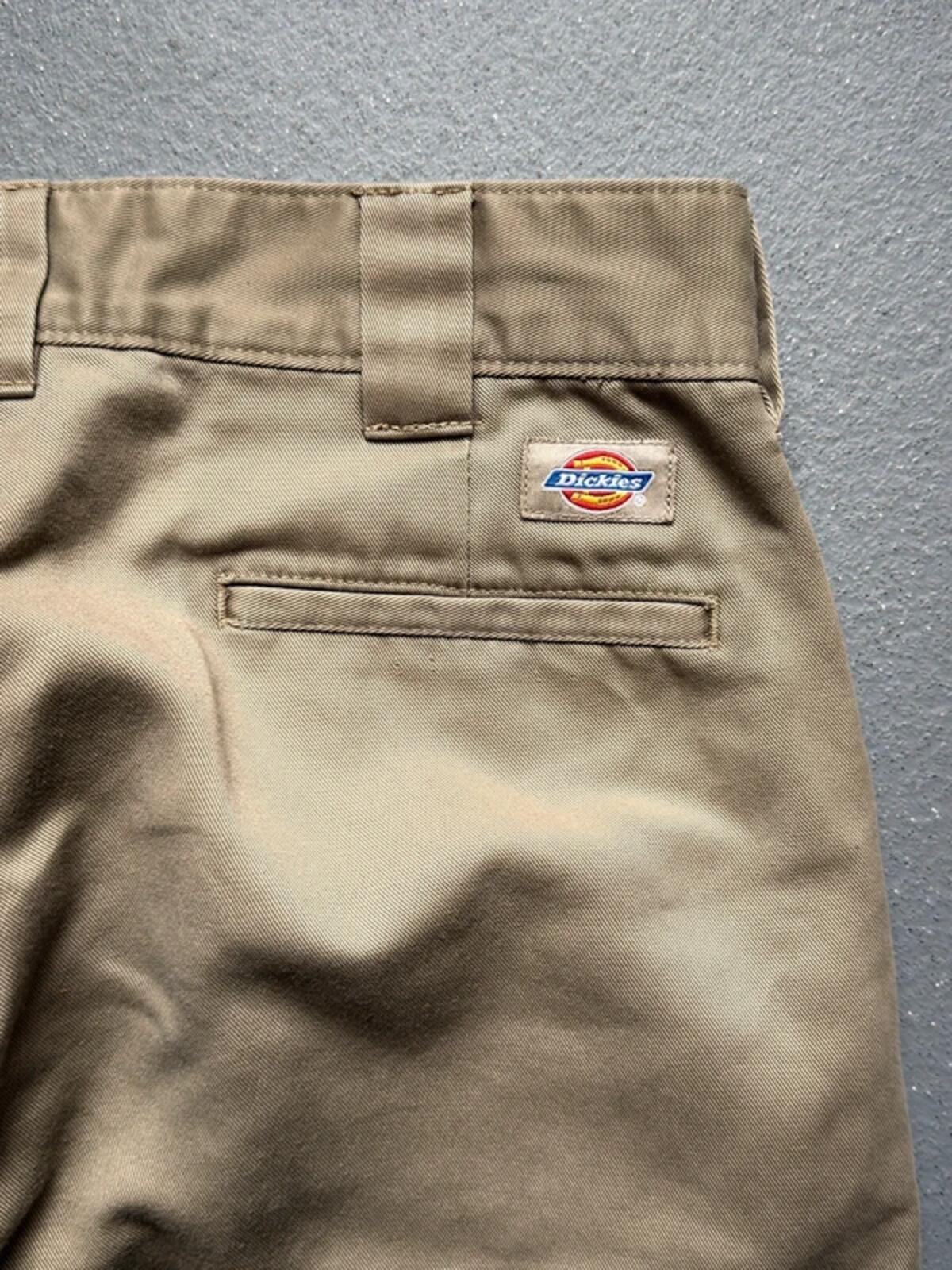 Dickies Vintage Work Pants 30 x 29 Beige Chino