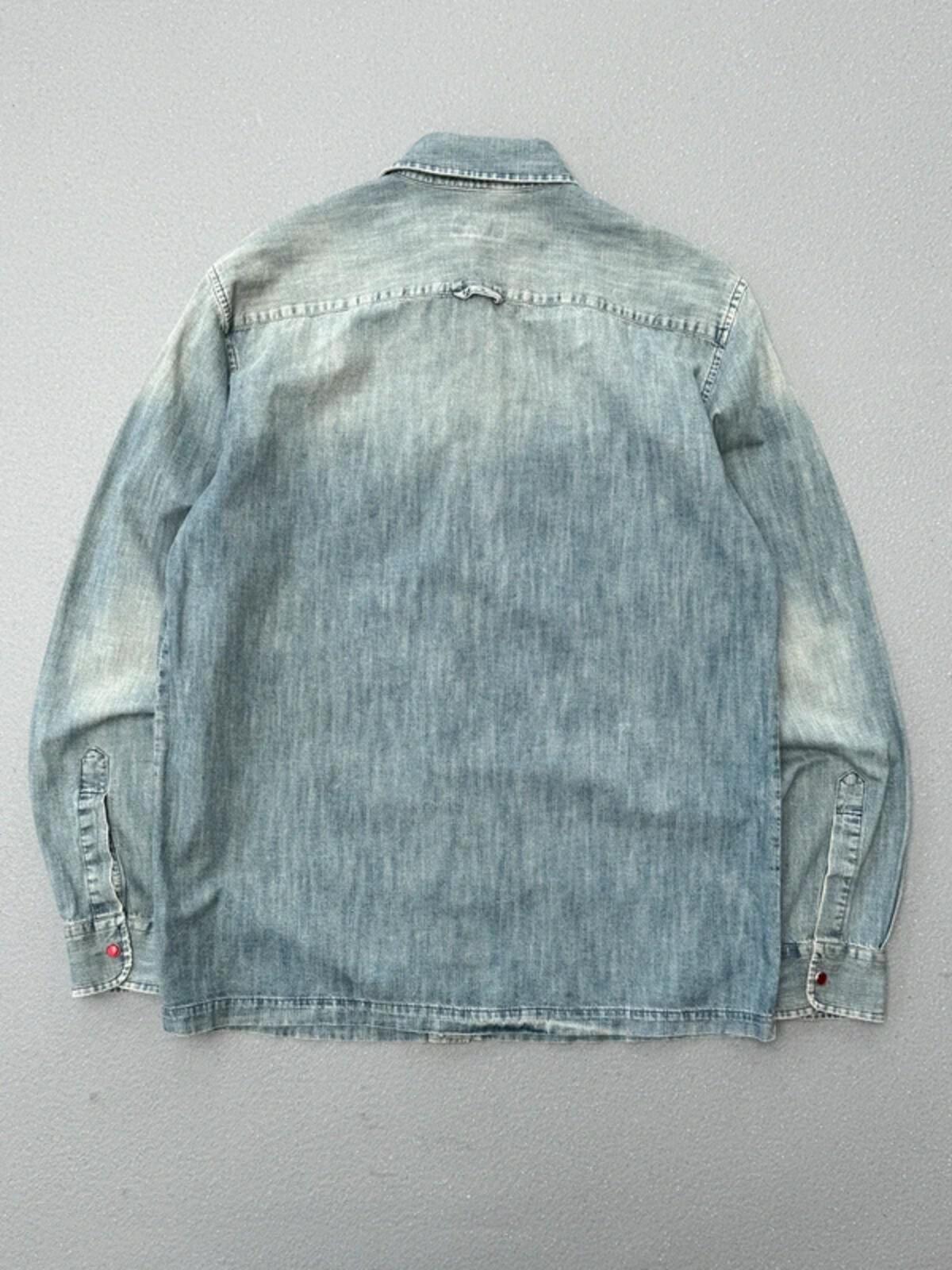 Armani 2000s Denim Shirt Large