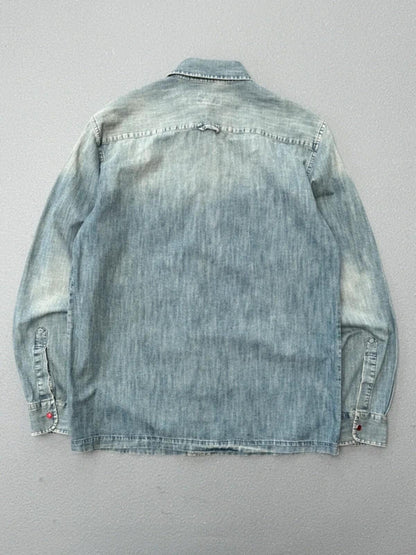 Armani 2000s Denim Shirt Large