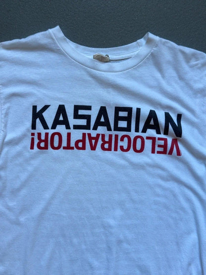 Kasabian Velociraptor Tour T Shirt Large 2012
