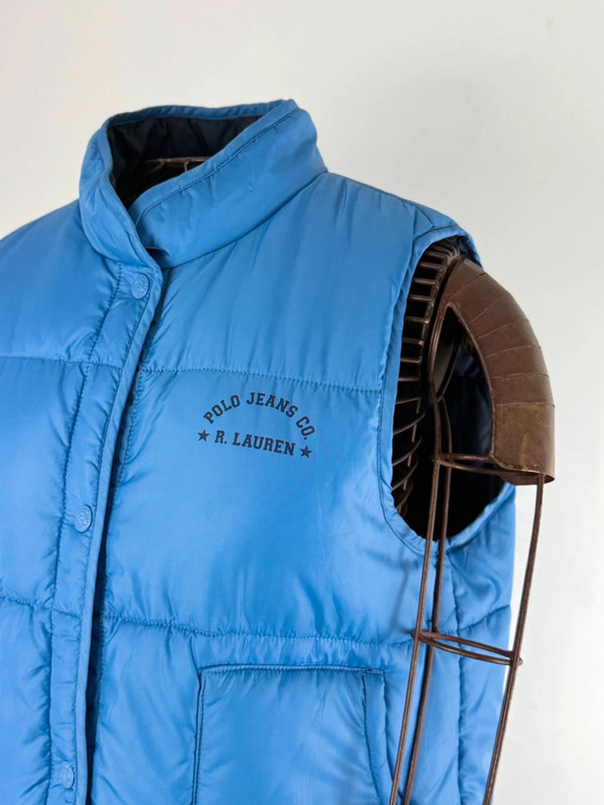 Ralph Lauren Puffer Gilet Y2K Large Ladies