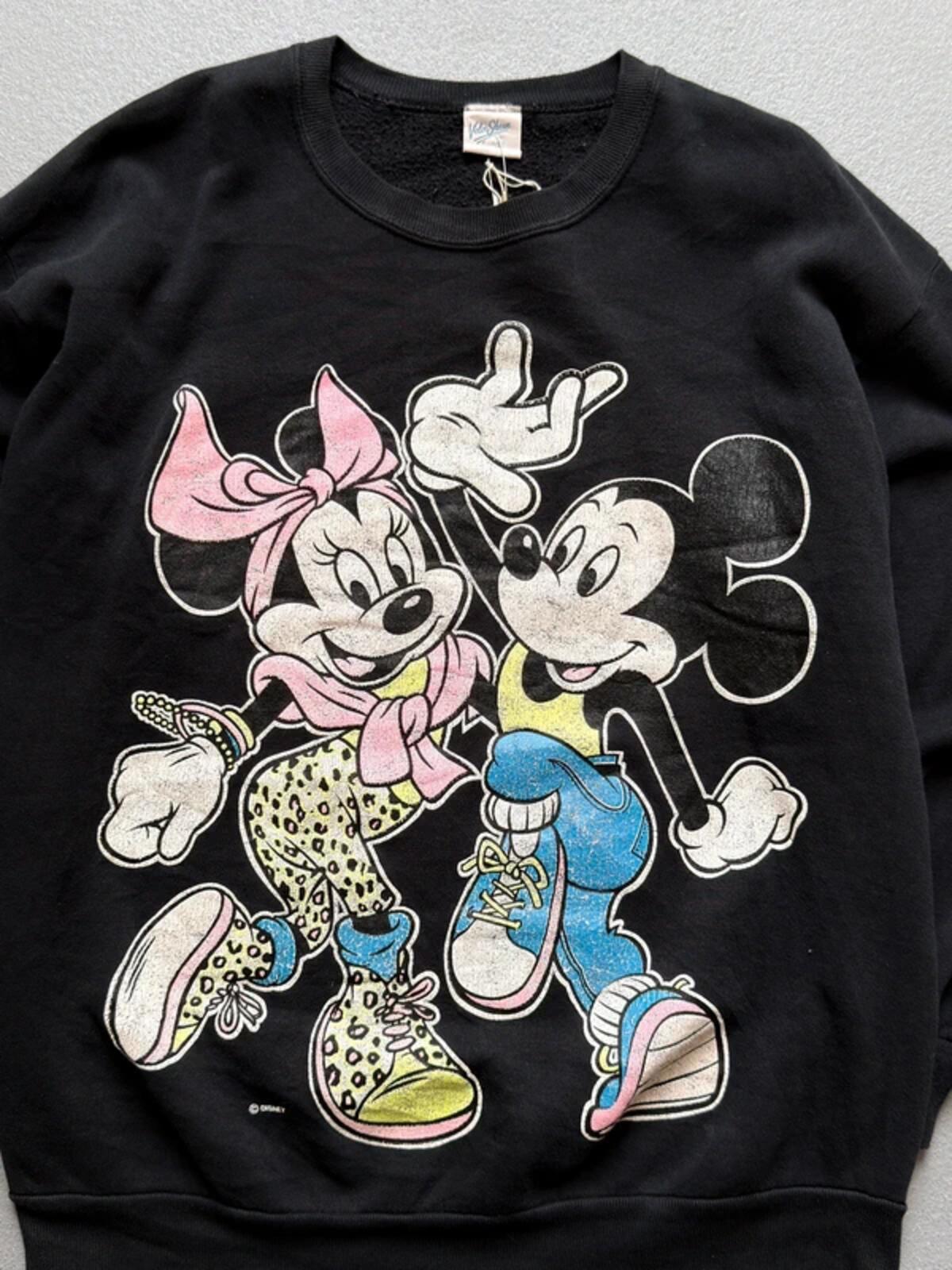 80s Vintage Disney Minnie Mickey Sweatshirt XL
