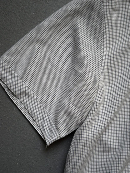 90s Next Vintage Casual Short Sleeve Check Shirt Large