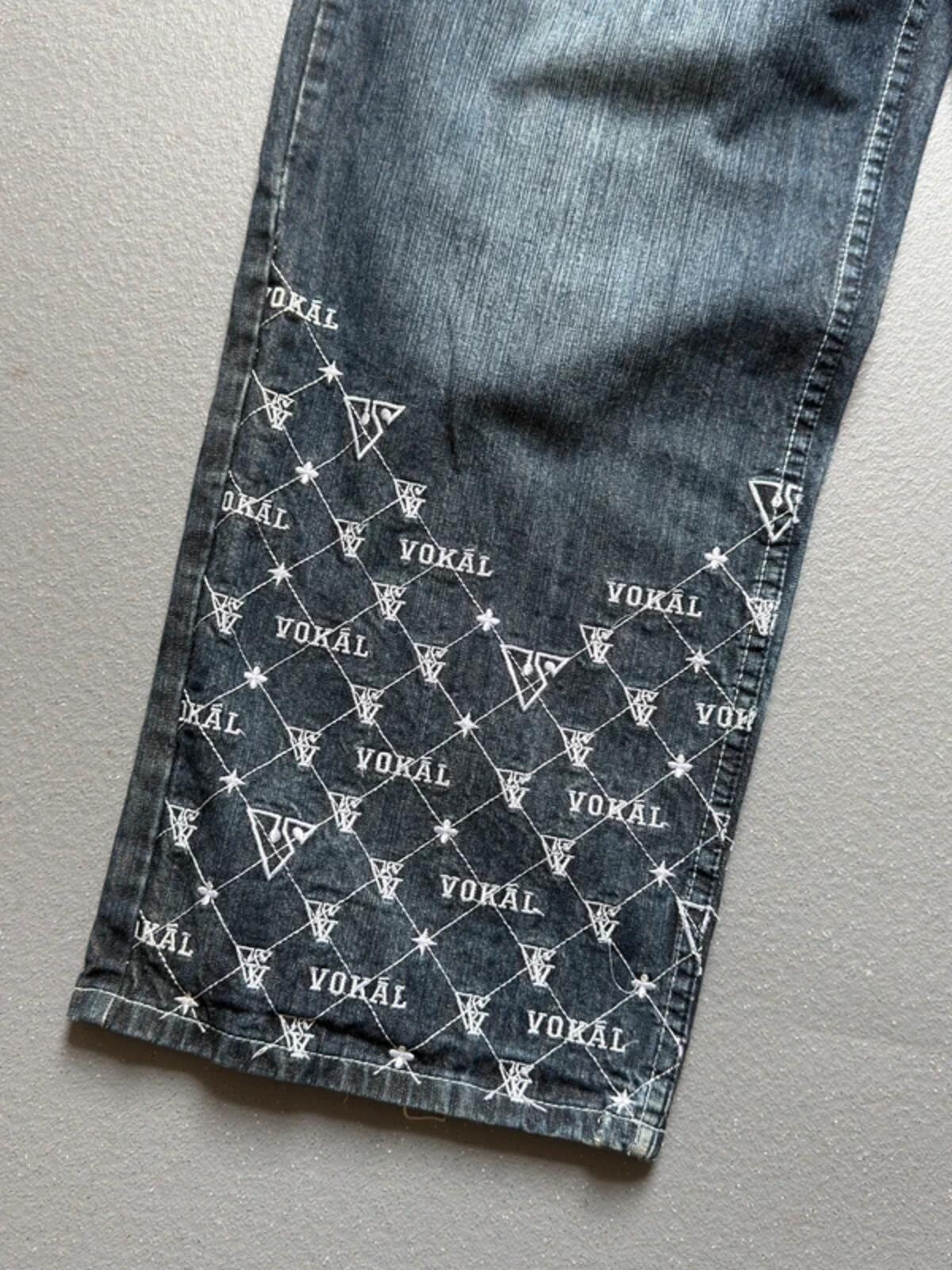 Vokal Baggy Hip Hop Jeans 34” Y2K