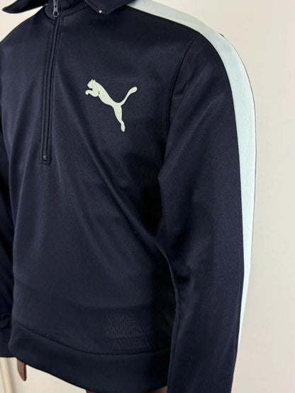 Puma 80s 1/4 Zip Track Sweater Small