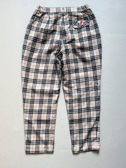US Polo Association High Waisted Check Wool Blend Trousers 28”