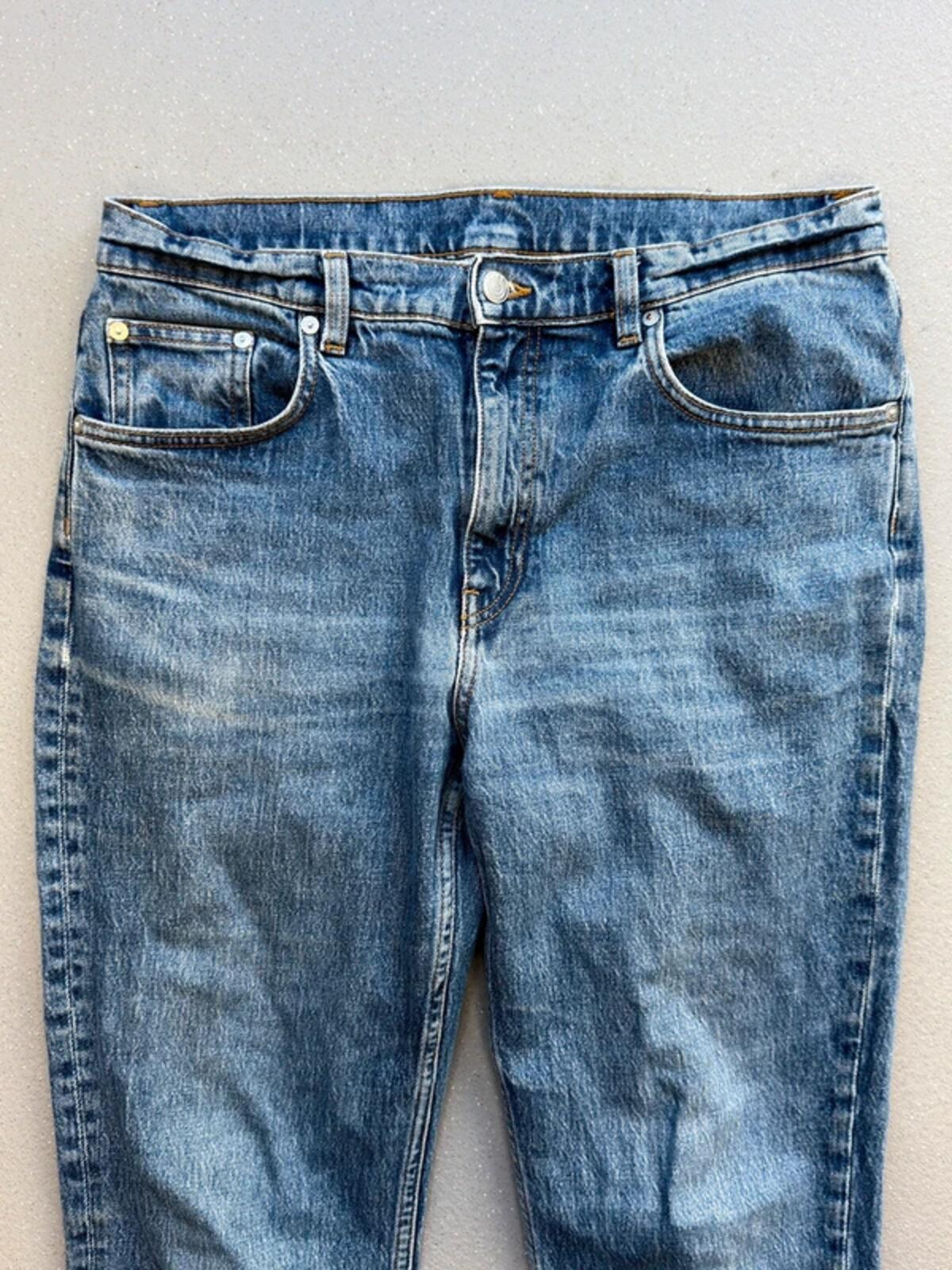 Arket Slim Straight Jeans 33”
