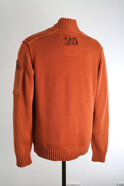 Y2K Camp David Chunky Cotton Utility Jumper XL
