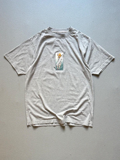 90s Y2K Skate Nurse T Shirt Large
