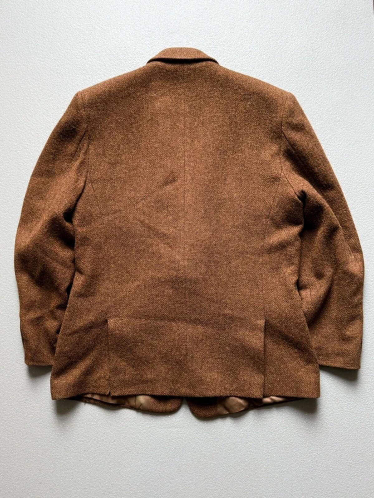 Thomas Burberry Wool Tweed Jacket Vintage 90s 48”