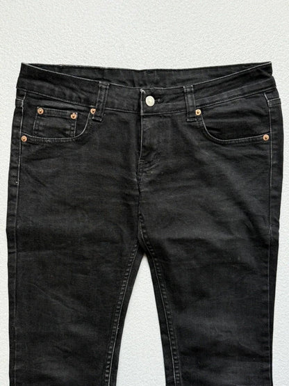 Levi’s 557 Low Rise Bootcut Black Ladies Jeans 30”