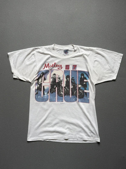 80s Motley Crue Girls Girls Girls Tour ‘87 T Shirt Medium