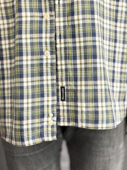 Abercrombie & Fitch Short Sleeve Check Shirt 2XL