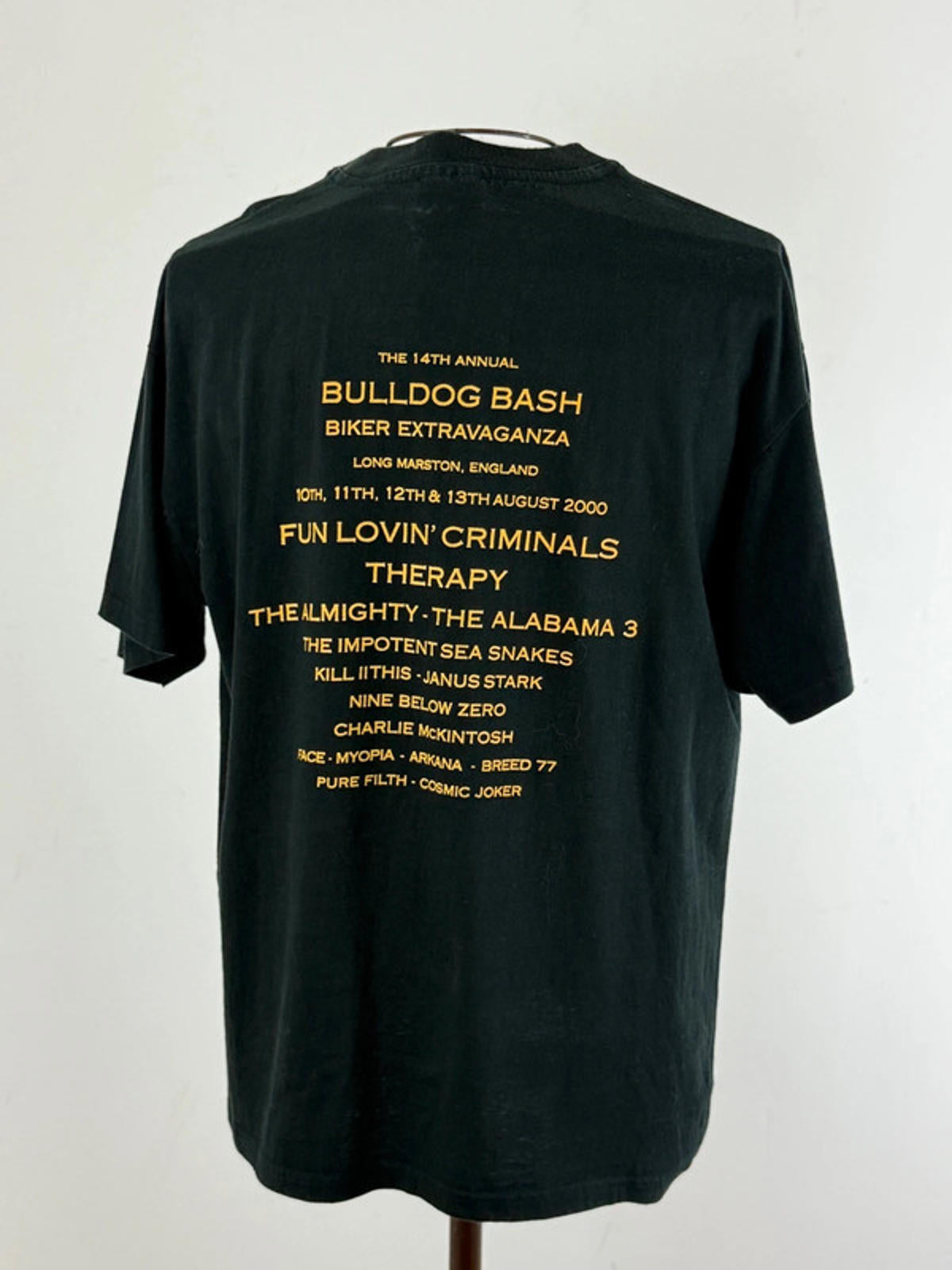 Y2K Tattoo Motorcycle Festival T Shirt Large