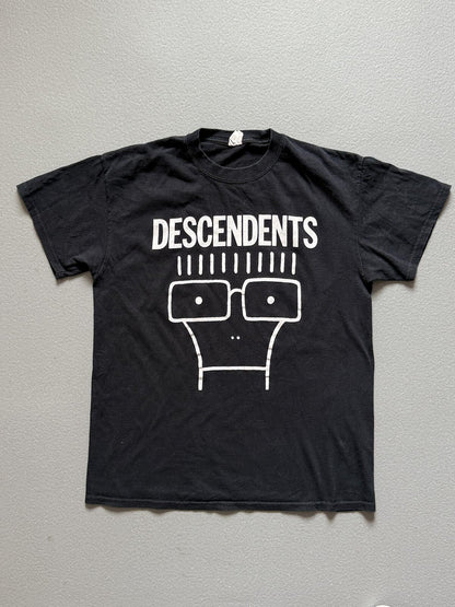 Descendents Black Band T Shirt Graphic Short Sleeve Tee