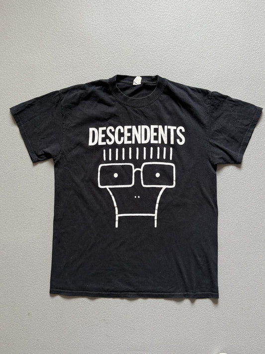 Descendents Black Band T Shirt Graphic Short Sleeve Tee