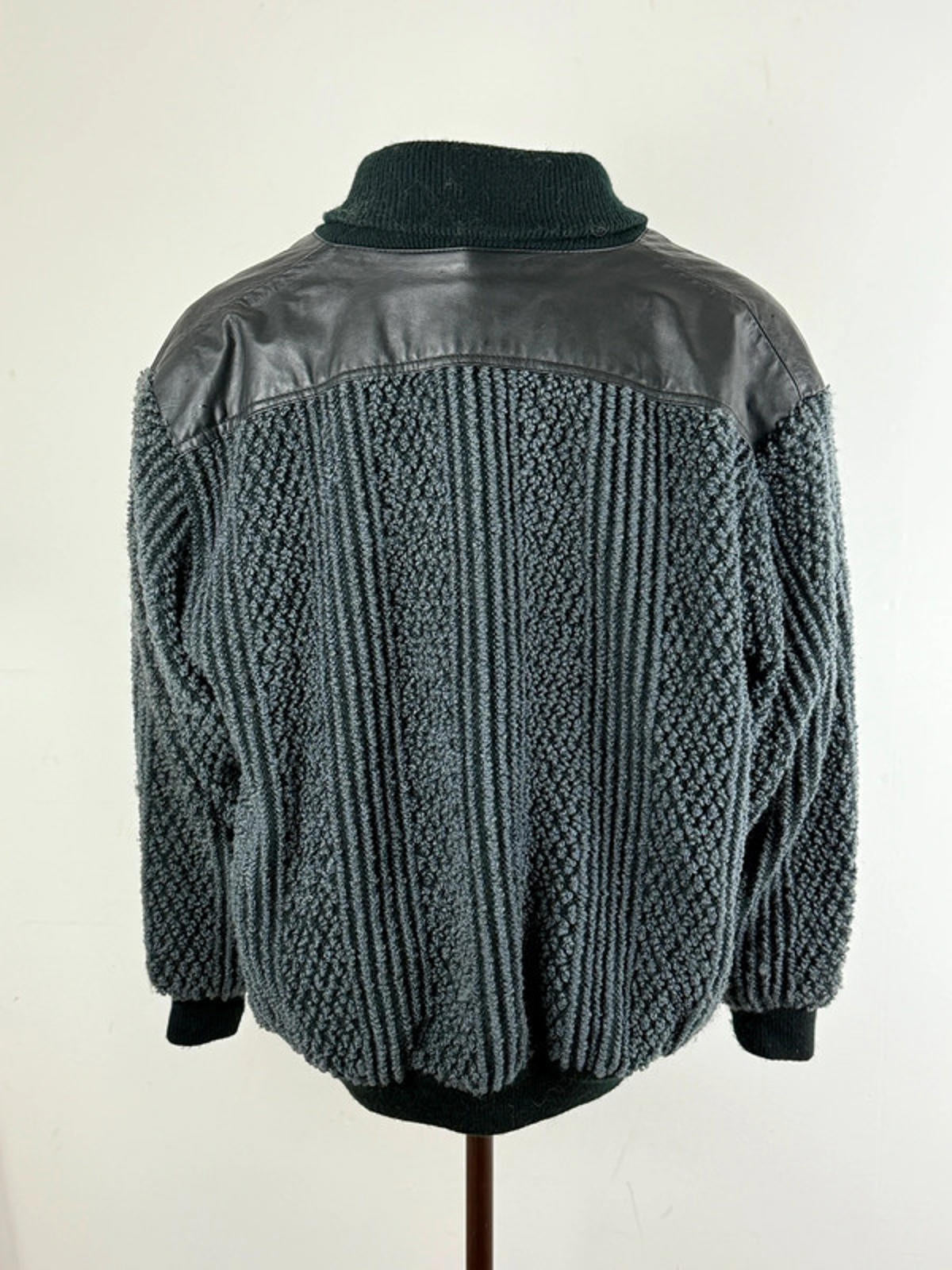 80s Archive Style Tufted Bomber Jacket XL