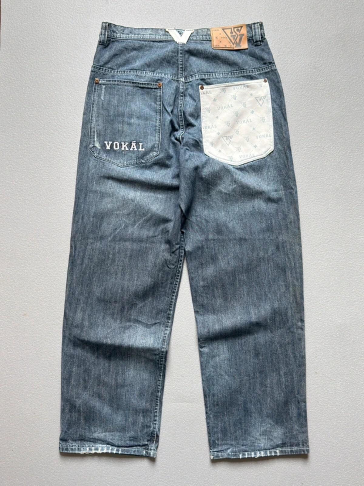 Vokal Baggy Hip Hop Jeans 34” Y2K