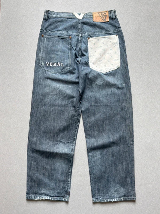 Vokal Baggy Hip Hop Jeans 34” Y2K