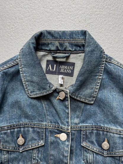 Armani Jeans 2000s Denim Jacket Small Ladies Size 10