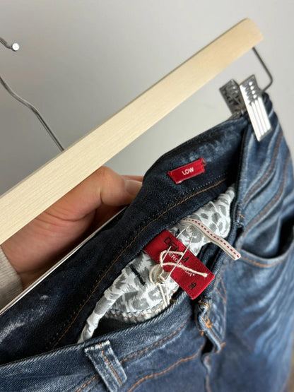 Denim Mini Skirt Y2K Size 8