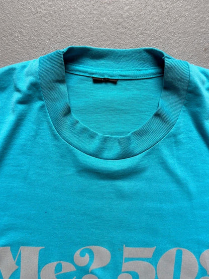 Vintage 80s T Shirt Novelty 50 Print Large