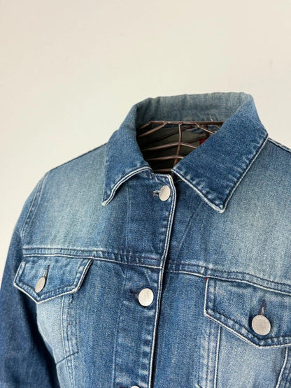 Miss Sixty Denim Utility Jacket Medium Y2K