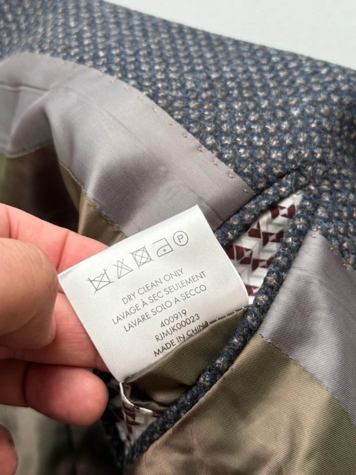 Richard James Mayfair Wool Cashmere Suit Jacket 42s