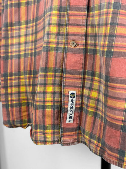 Avirex Vintage Flannel Shirt XXL
