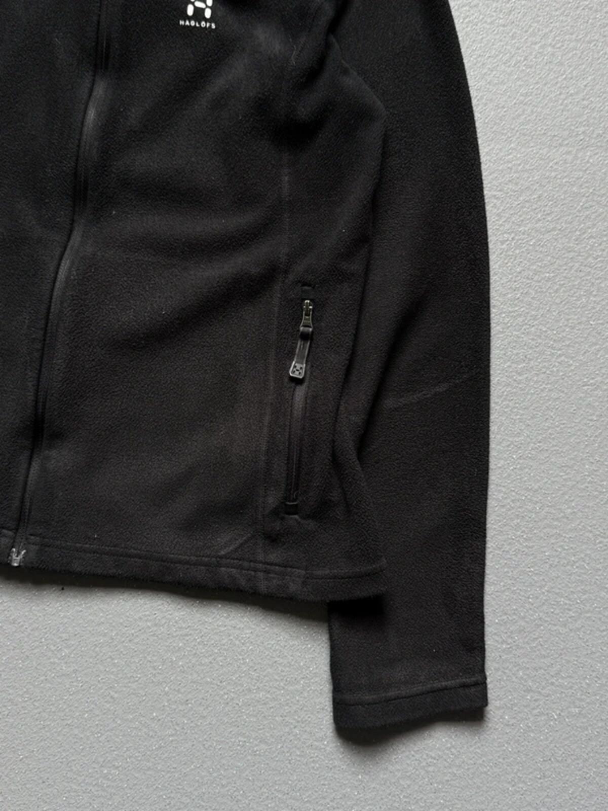 Haglofs Black Zip Fleece Small Ladies