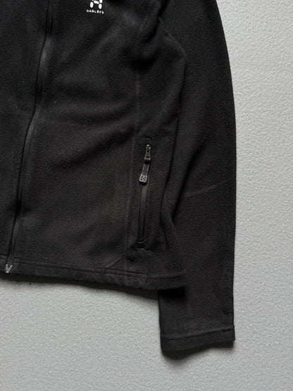 Haglofs Black Zip Fleece Small Ladies