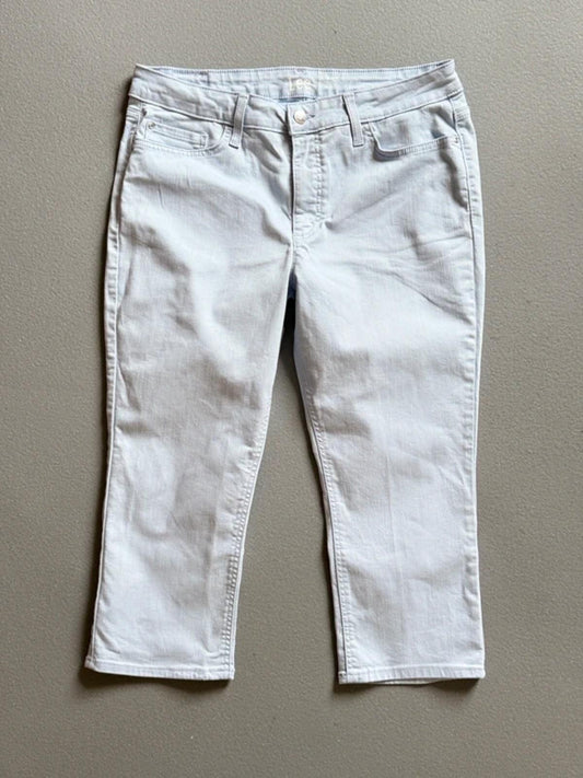Lee Mid Rise Capri Jeans Size 16