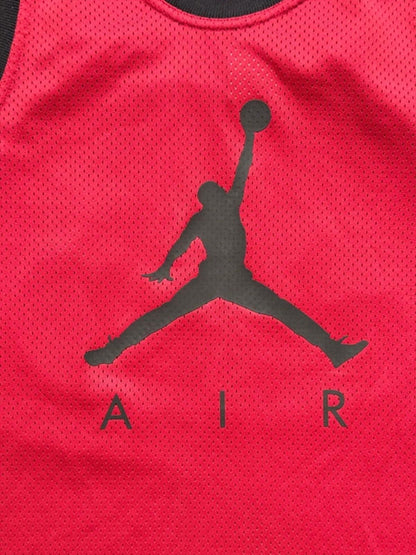 Air Jordan Red Black Basketball Jersey Small