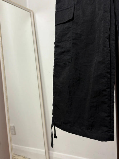Y2K Baggy Cargo Nylon Trousers Size 10