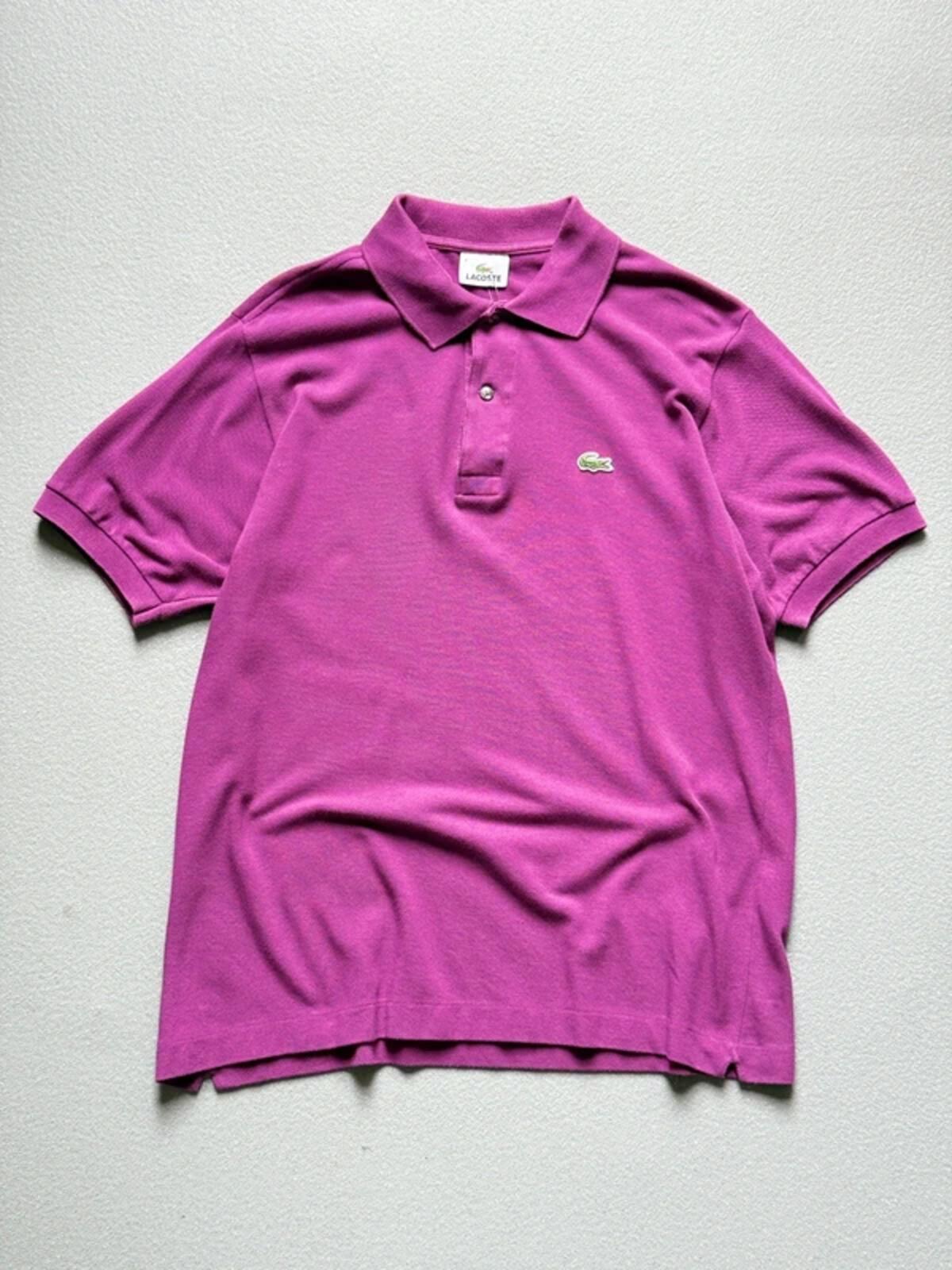 Lacoste Light Purple Polo Shirt Medium 4