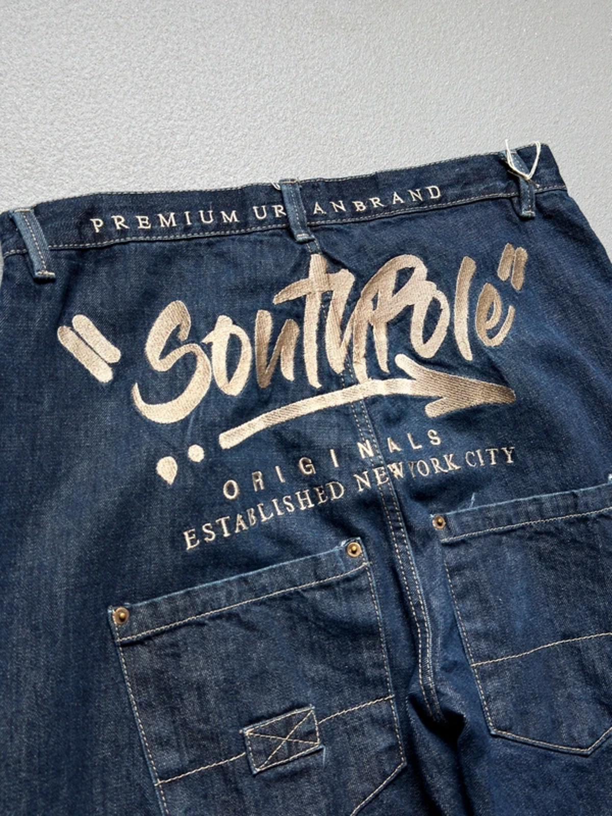 Southpole Y2K Baggy Carpenter Jeans 34”