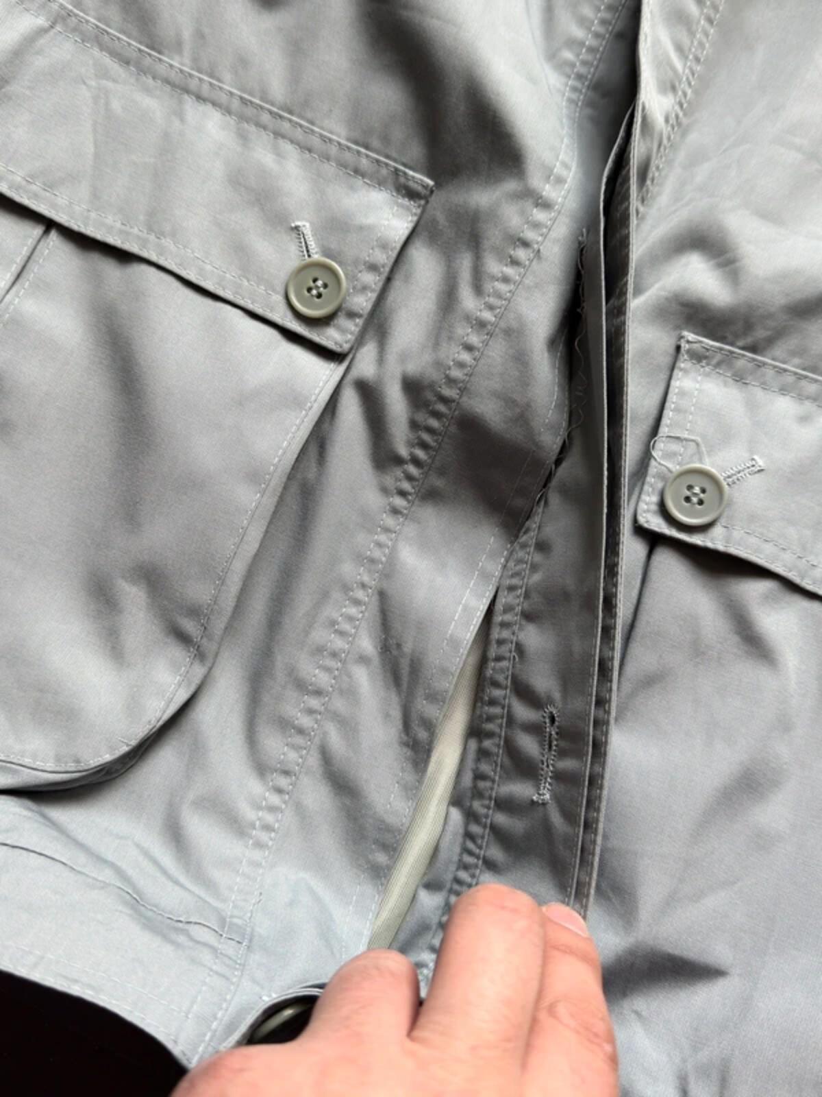 Vintage 1980s Sports Bomber Jacket XL Grey Utlility