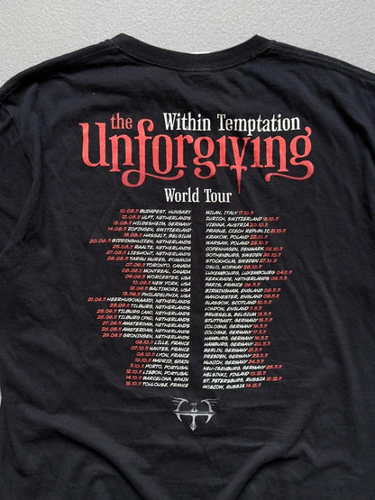 Within Temptation Rock Band T Shirt Large