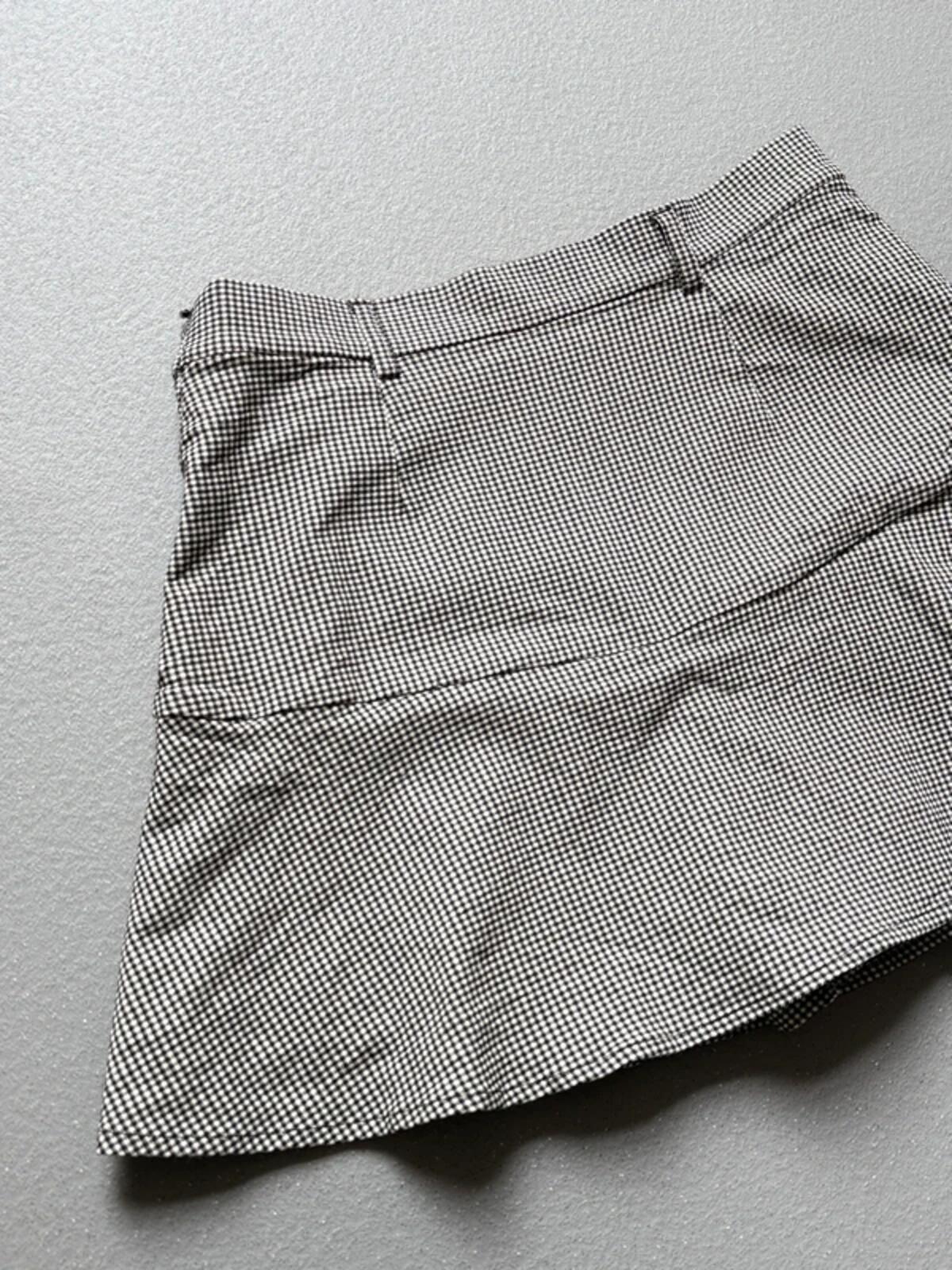 Y2K Pimkie Gingham Mini Skirt Floaty Size 12