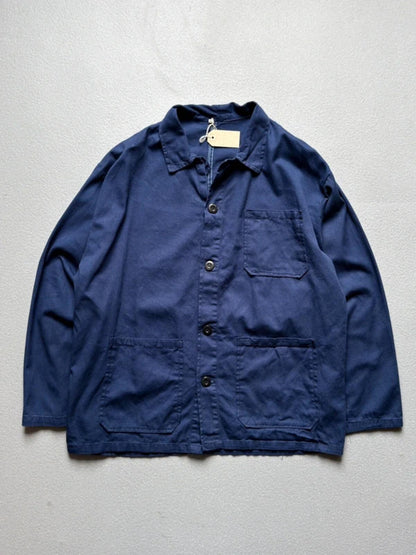 Navy French Work Jacket XL Vintage
