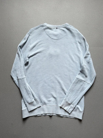 Pretty Green x Umbro Light Blue Maine Road Sweatshirt Large