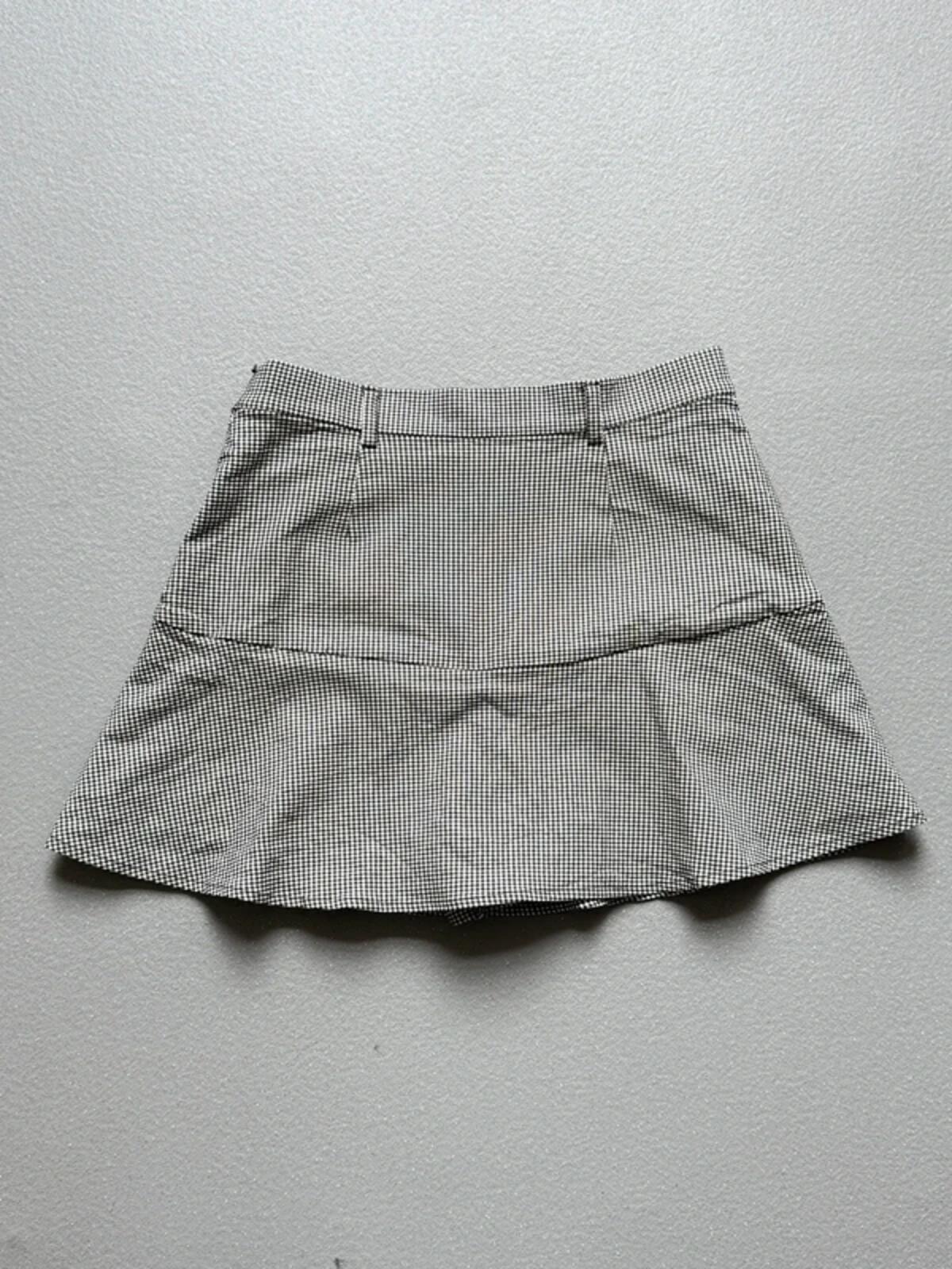 Y2K Pimkie Gingham Mini Skirt Floaty Size 12