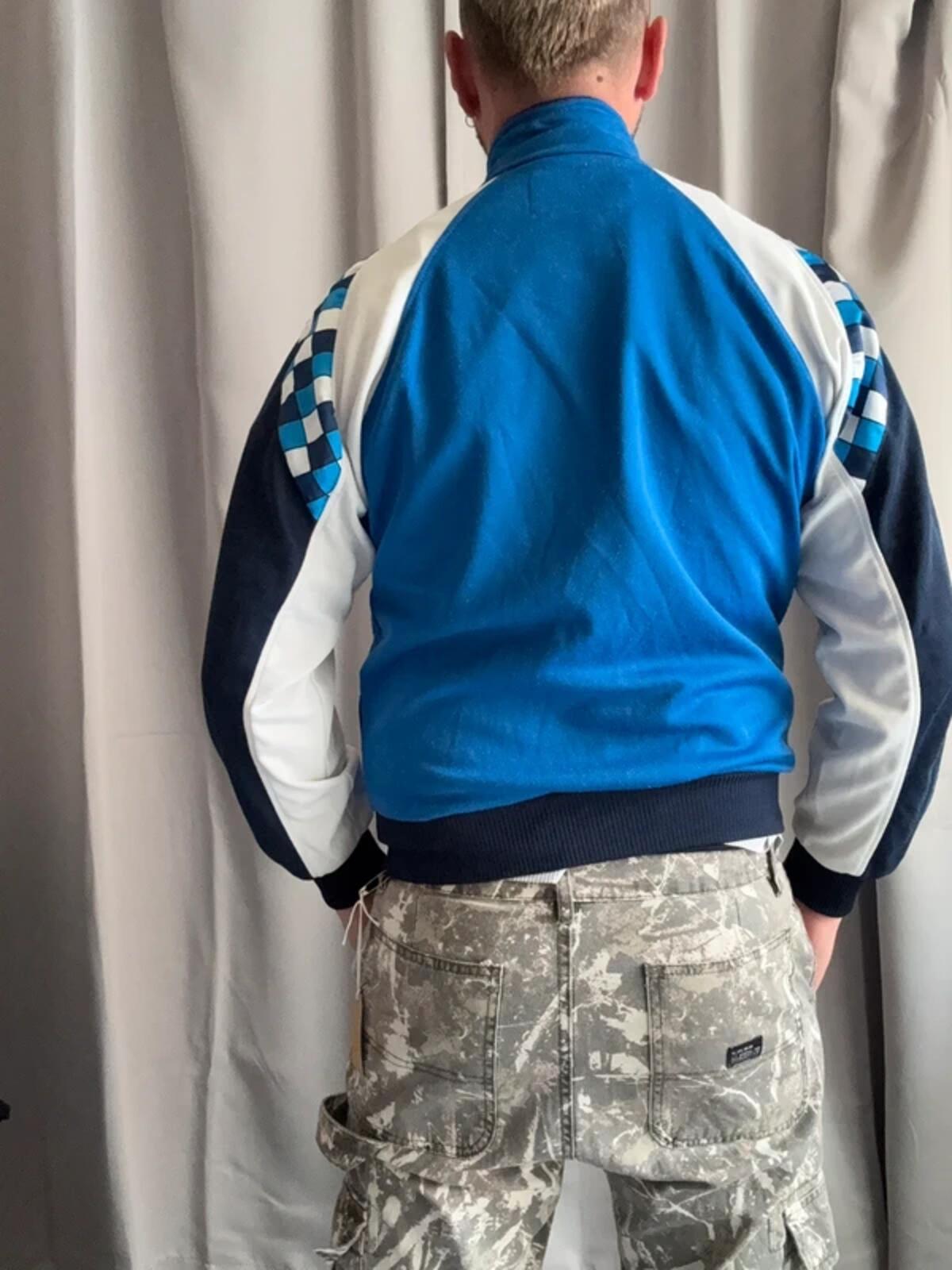 80s Italy Football Team Diadora Track Jacket Medium