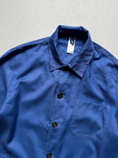 Vintage Blue Euro Work Jacket Large