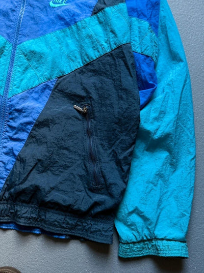 Nike 90s Windbreaker Track Jacket Medium Vintage Mens