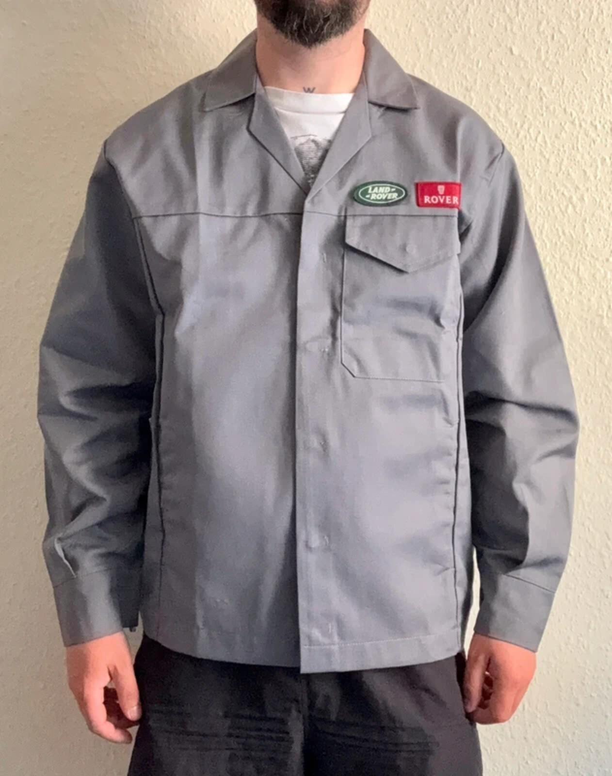 Vintage Made in England Dickies Land Rover Work Jacket XL