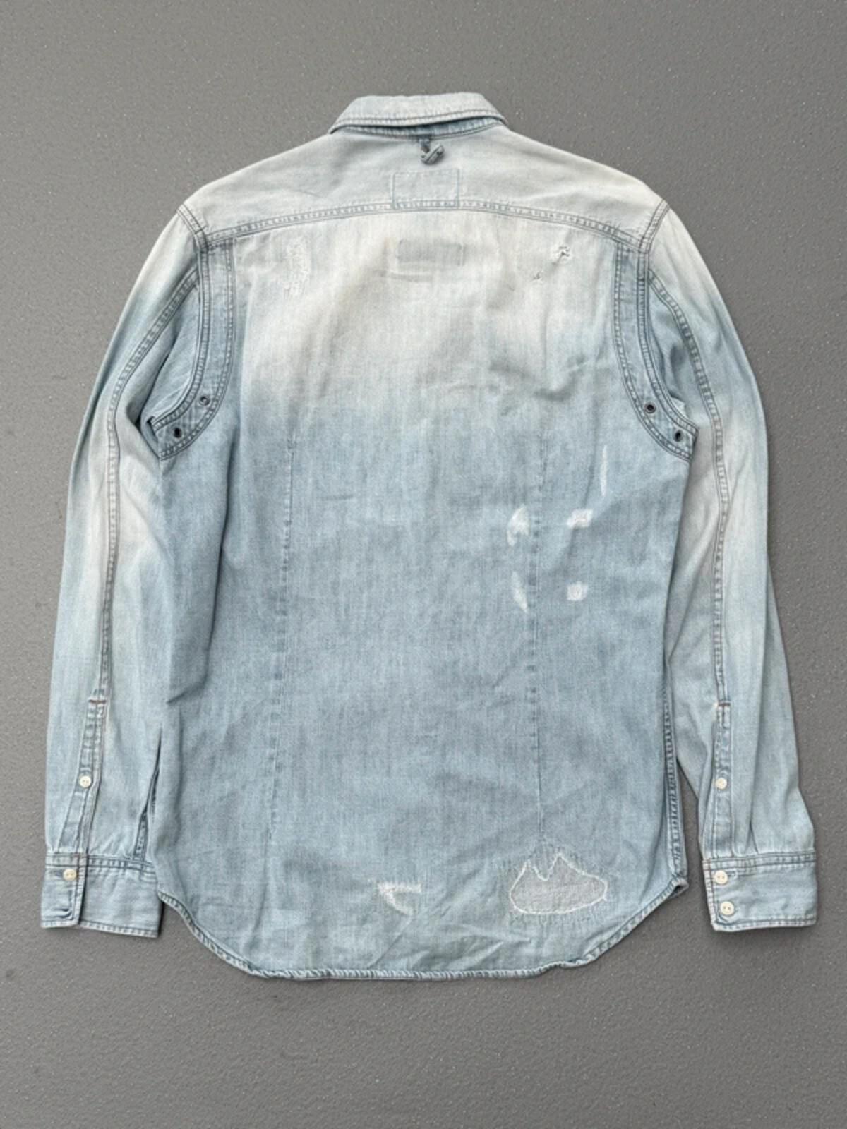 G-Star Raw Restored Denim Shirt Small