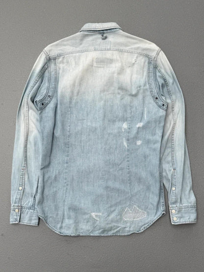 G-Star Raw Restored Denim Shirt Small