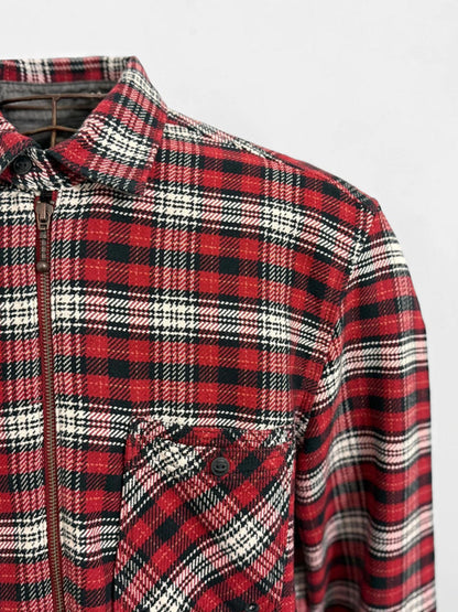 Levi’s Plaid Zip Flannel Overshirt Shacket XL